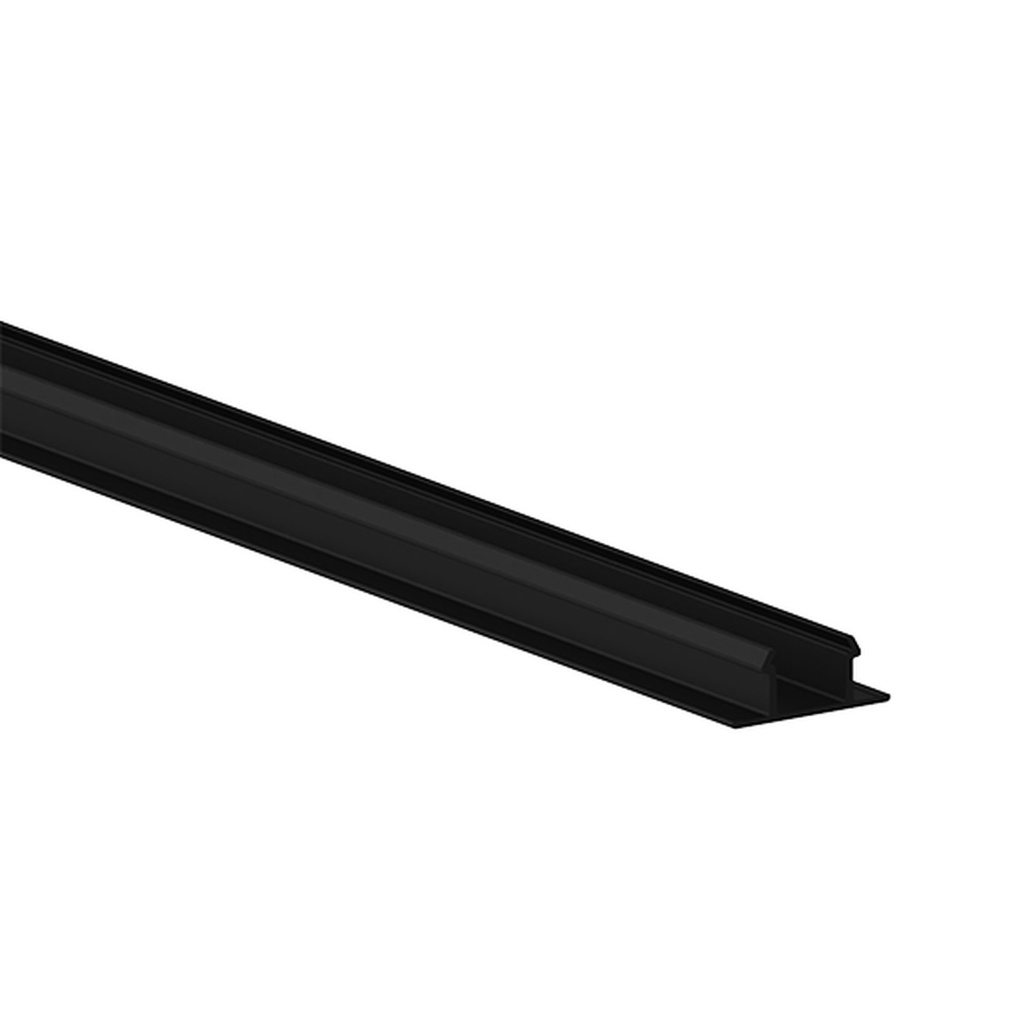 Schienenabdeckung 1m TRC 3-Phasen Schwarz