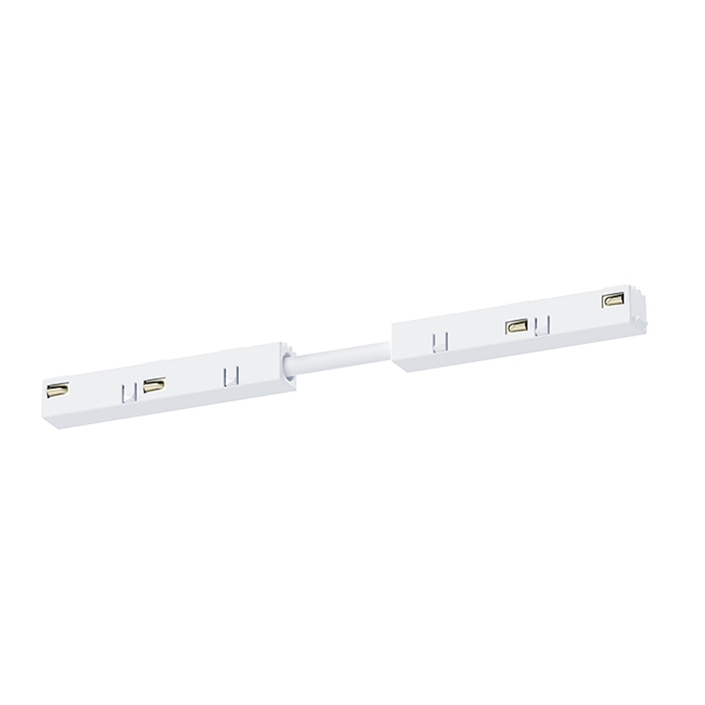 Flexible track connector Simple 9518-S/W-E, Schneeweiß