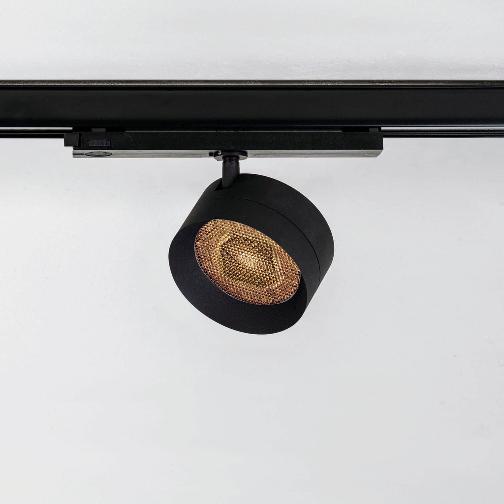 PM 111 TRK 230V Schienenstrahler 230V (2700K / CRI90, 15°, BX – Black Textured Matt, NO-DRV – kein Treiber)