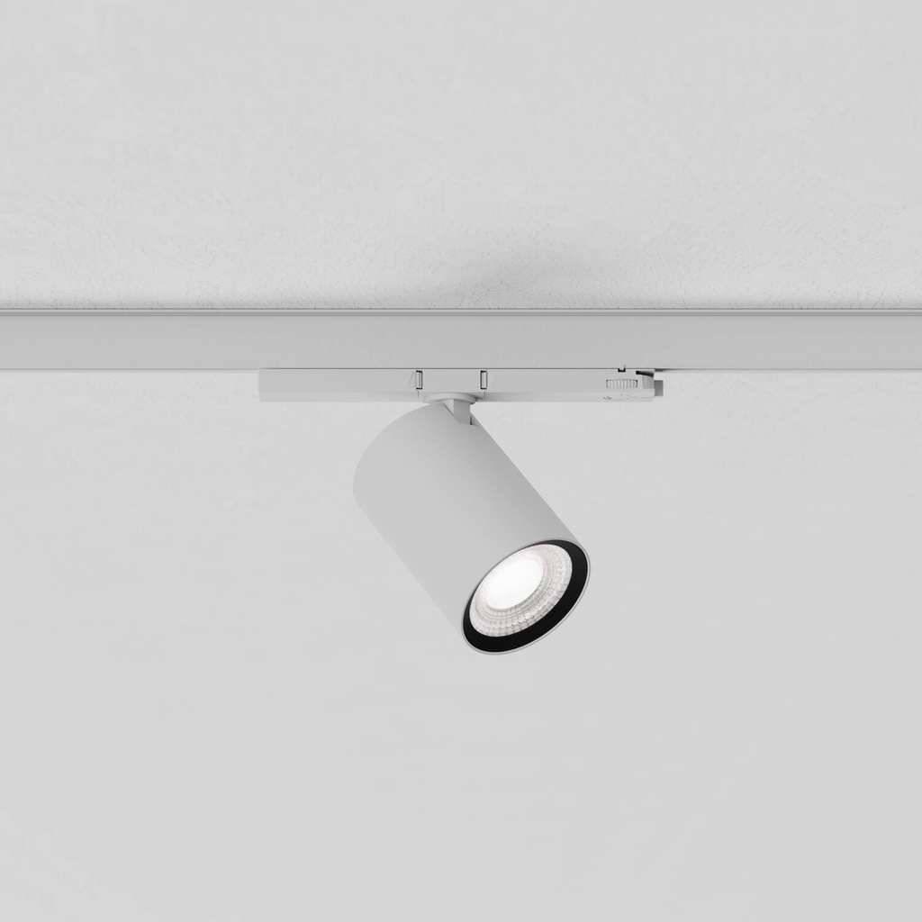 Pot 85 TRK Schienenstrahler 230V (2700K / CRI90, BS – Black Textured Satin, ON-OFF – nicht dimmbar)