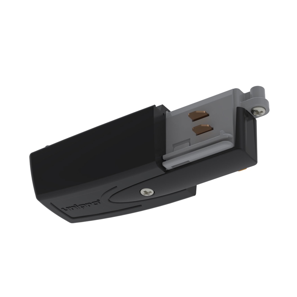 Unipro CU3B, end-connector left; grey RAL 7040