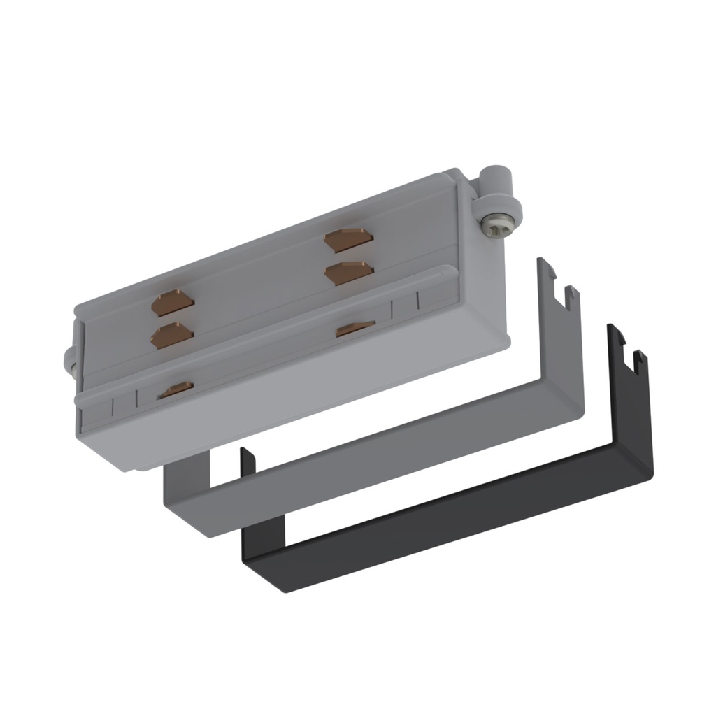 [91.5A0U.004.000] Geradverbinder mit Abdeckplatte TRC 3-Phasen Standard