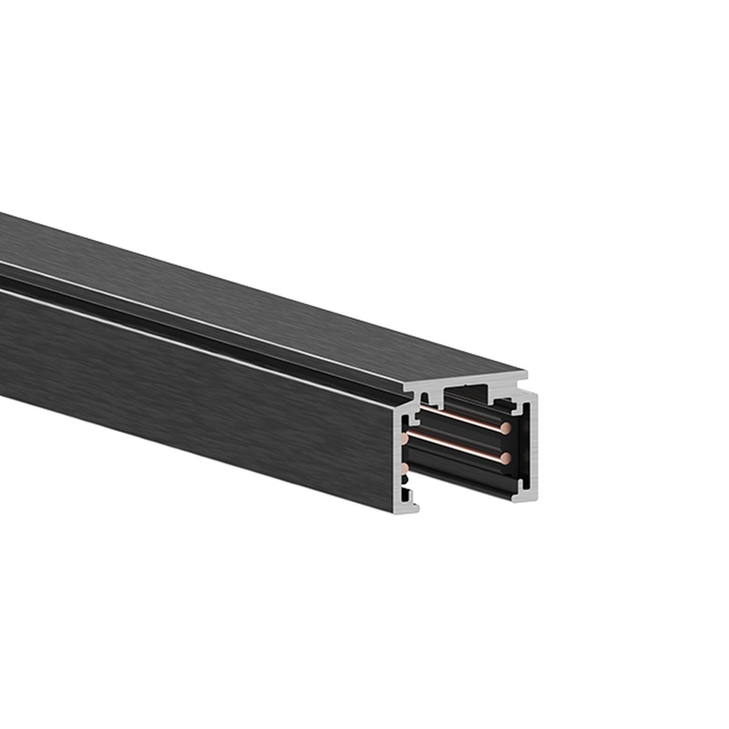Simple ON 300, surface mounted track 24/48V, L=2990 mm, Schwarz
