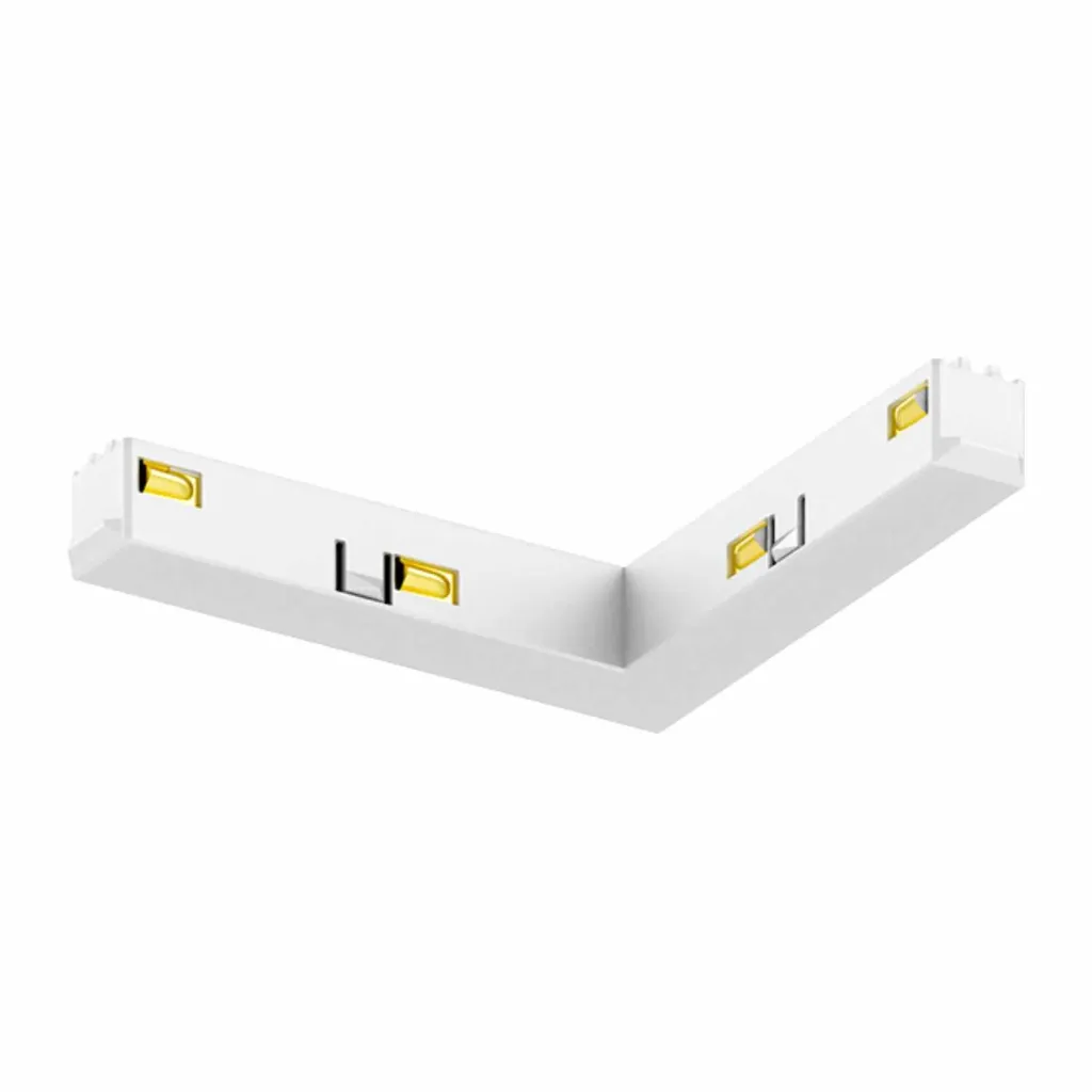 [92.BA00.002.060] Simple ON 90 A, 90° horizontal rail connector, Schneeweiß