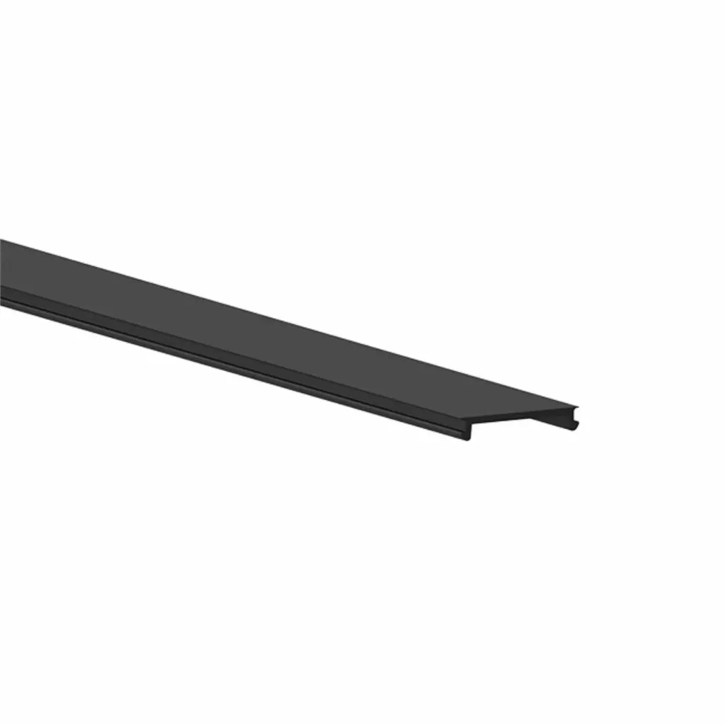 [92.BA00.005.002] Simple, universal cover for 24/48V tracks, 3 metres, Schwarz