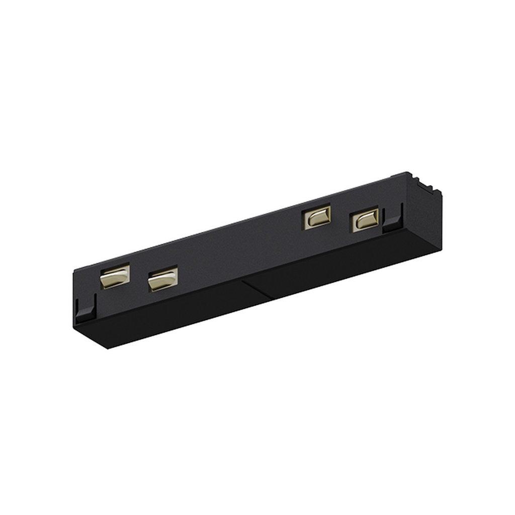 Straight connector for tracks Simple 9503-S/B-E Schwarz