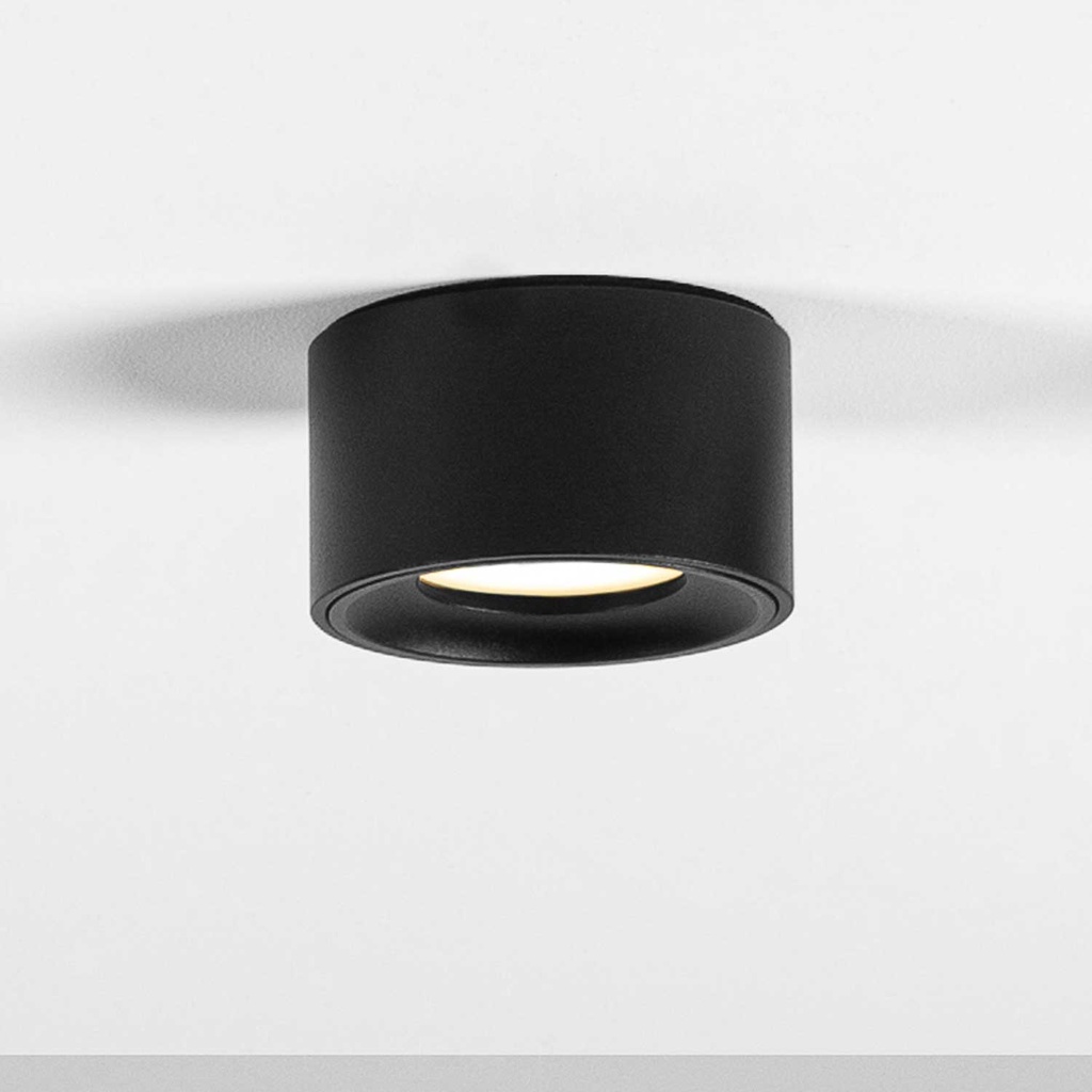 Projecteur de plafond Beep ON (2700K / CRI98 Sunlight, 002 – Noir, PH-CUT – Variateur de Phase)