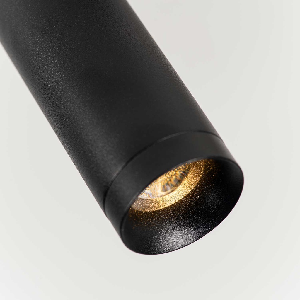 Flask R IN Deckeneinbaustrahler (2700K / CRI98 Sunlight, 002 – Schwarz, 30)