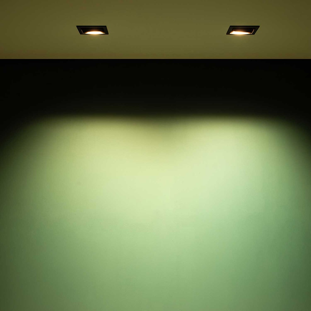 MFusion IN Faretto da incasso a soffitto (2700K / CRI98 Sunlight, 002 – Nero)