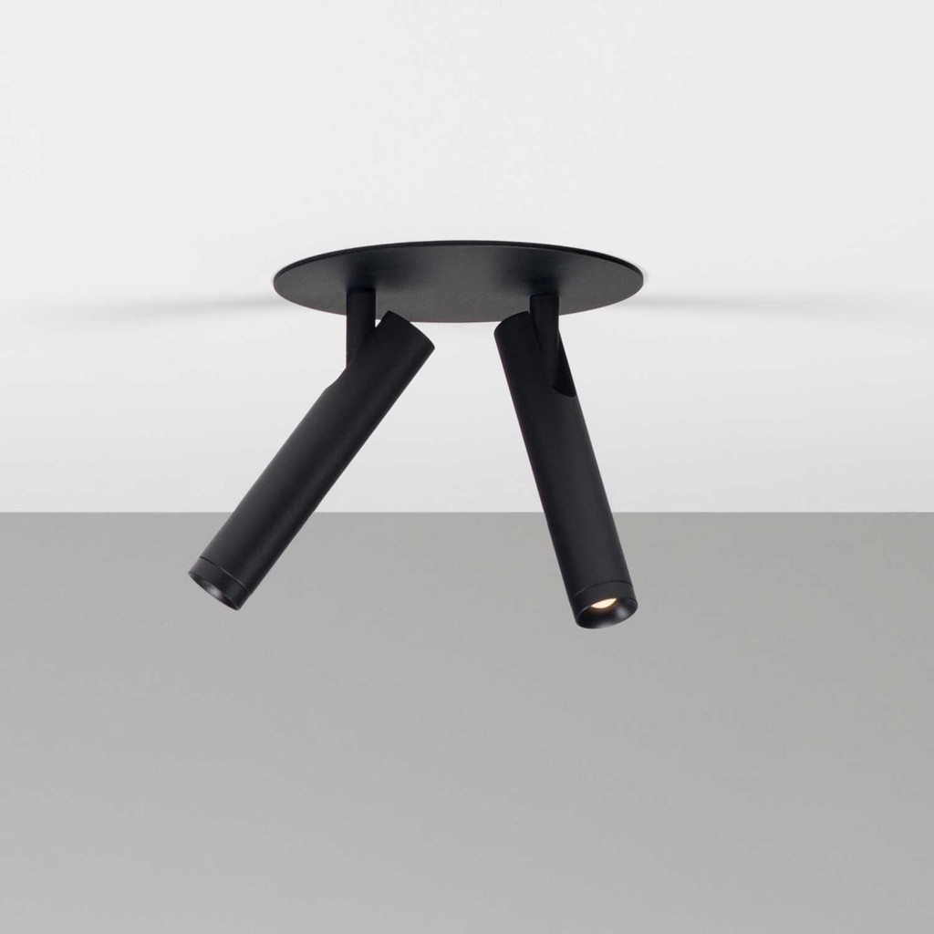 Projecteur encastré au plafond Maia IN (2700K / CRI98 Sunlight, 002 – Noir, L11)