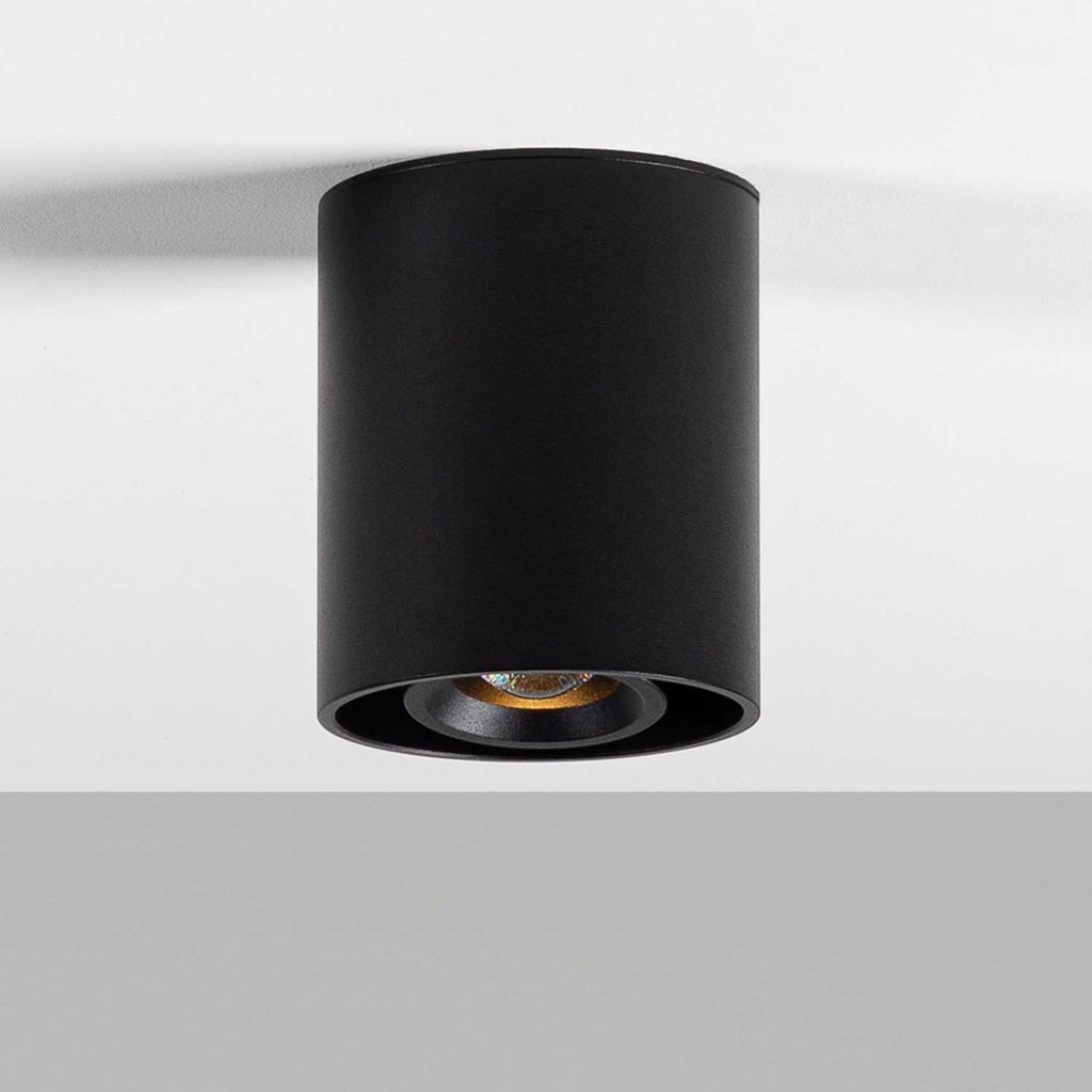 Maxime R ON Faretto incasso da soffitto (2700K / CRI98 Sunlight, 002 – Nero, PH-CUT – Dimmer di Fase)