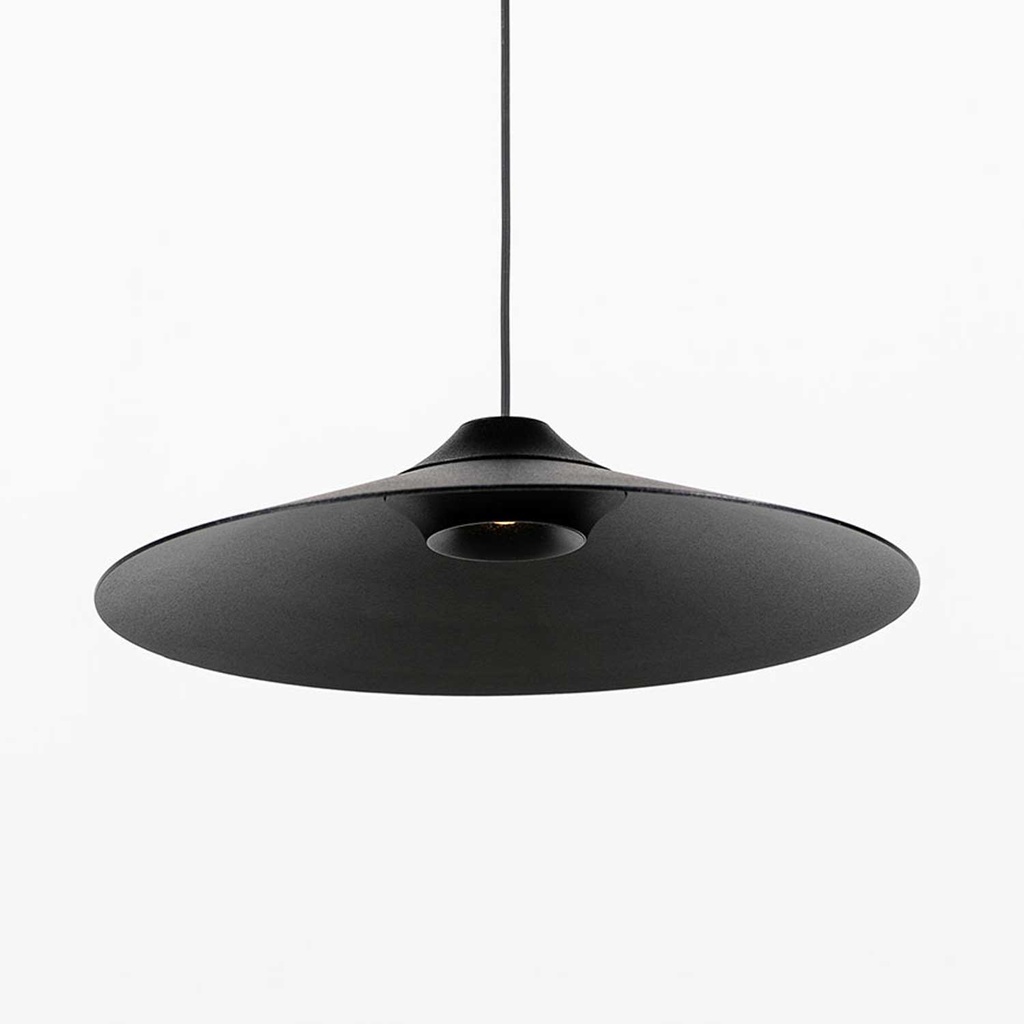 Projecteur suspendu Mika Z (2700K / CRI98 Sunlight, 002 – Noir, PH-CUT – Variateur de Phase, 24)