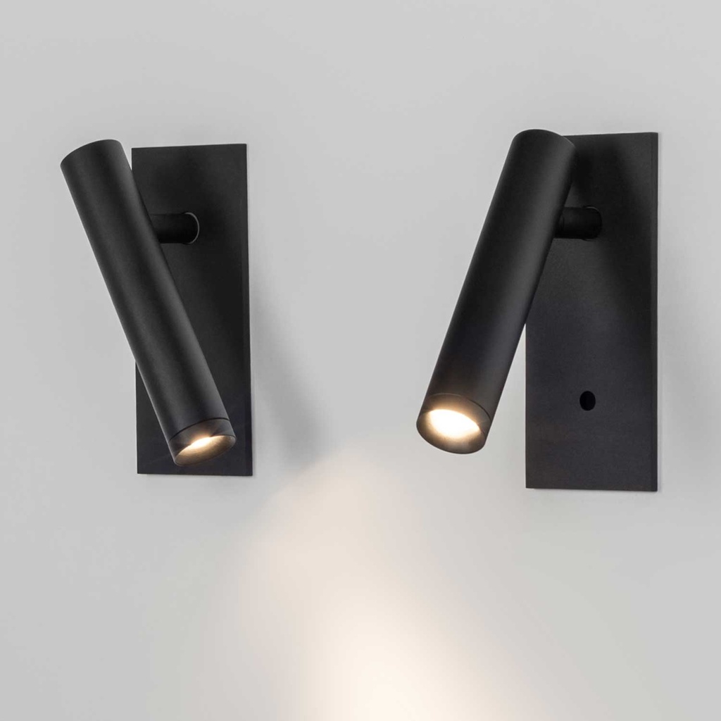 Moi C ON Deckenaufbaustrahler (2700K / CRI98 Sunlight, 002 – Schwarz, PH-CUT – Phasendimmer)