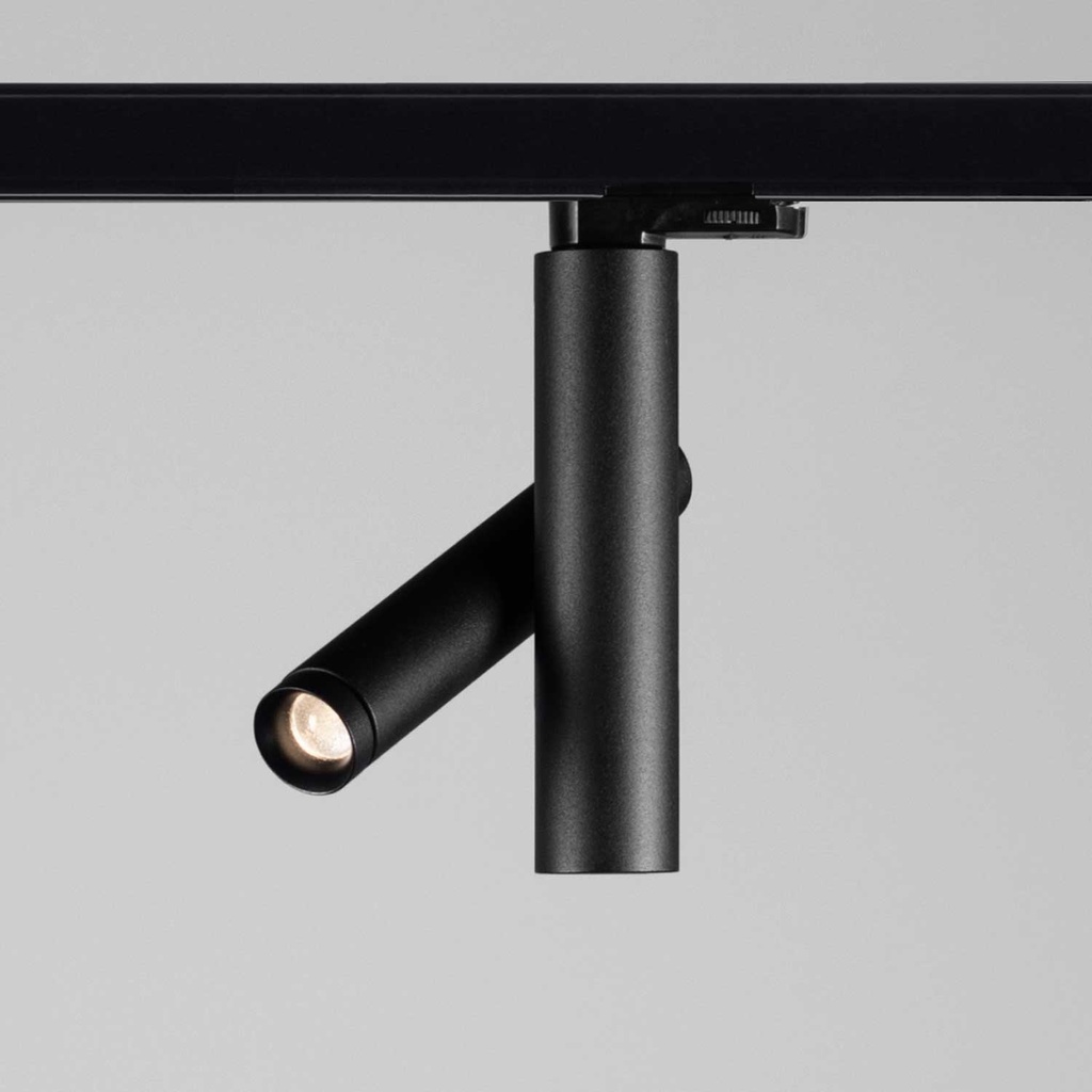 Moi R TRC Schienenstrahler 3-Phasen (2700K / CRI98 Sunlight, 002 – Schwarz, PH-CUT – Phasendimmer)