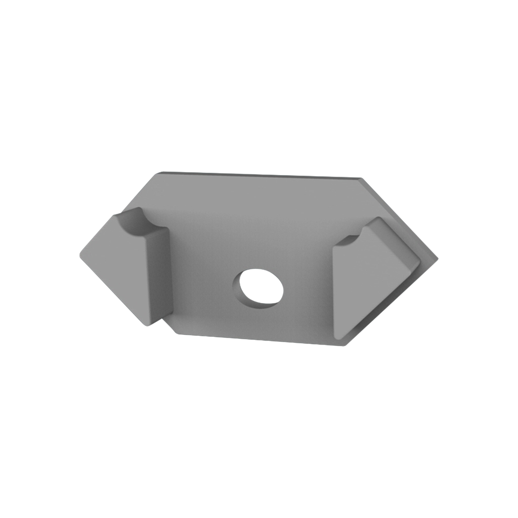 [511002033047] CAP-F2 Endkappe (Mit Kabeldurchführung)