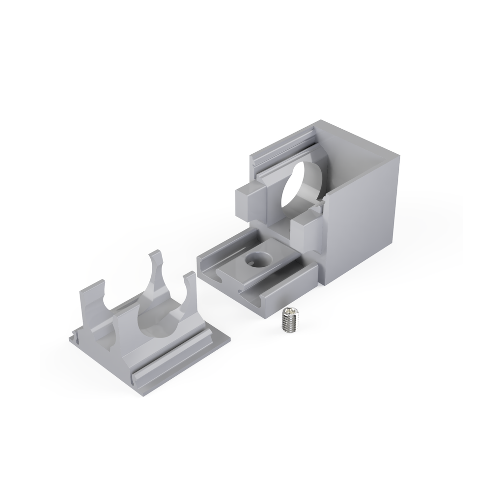 END-N2 Endstück Öffnung | links