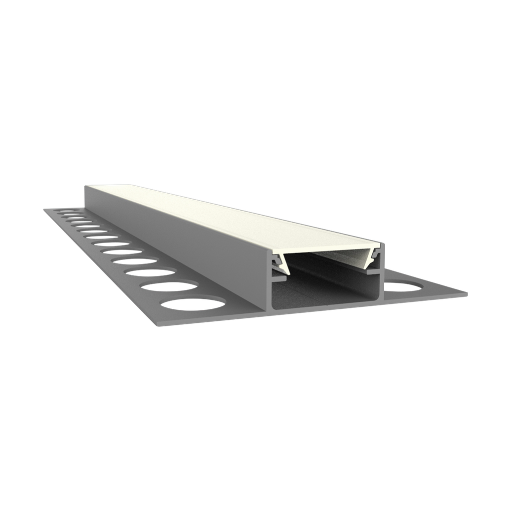 EXO-F1 FLIESSEN PROFIL | 2M | ALUMINIUM ELOXIERT | LED MAX.16MM | NARROW