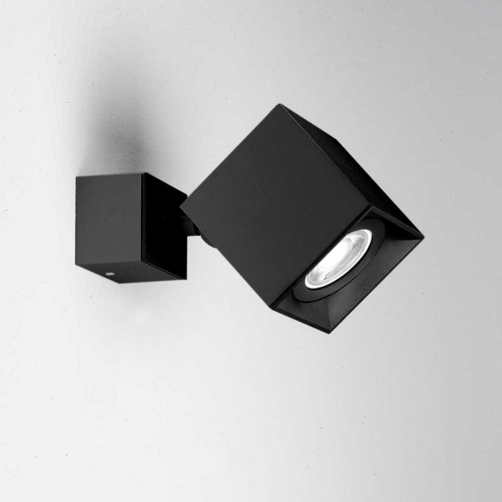 [1028] MLN Dau 80 F GU10 W schwarz (Schwarz)