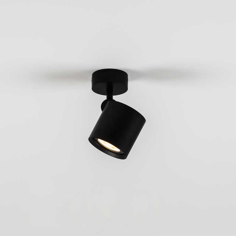 [4227] MLN Kronn 77 GU10 C W verchromt (Schwarz)