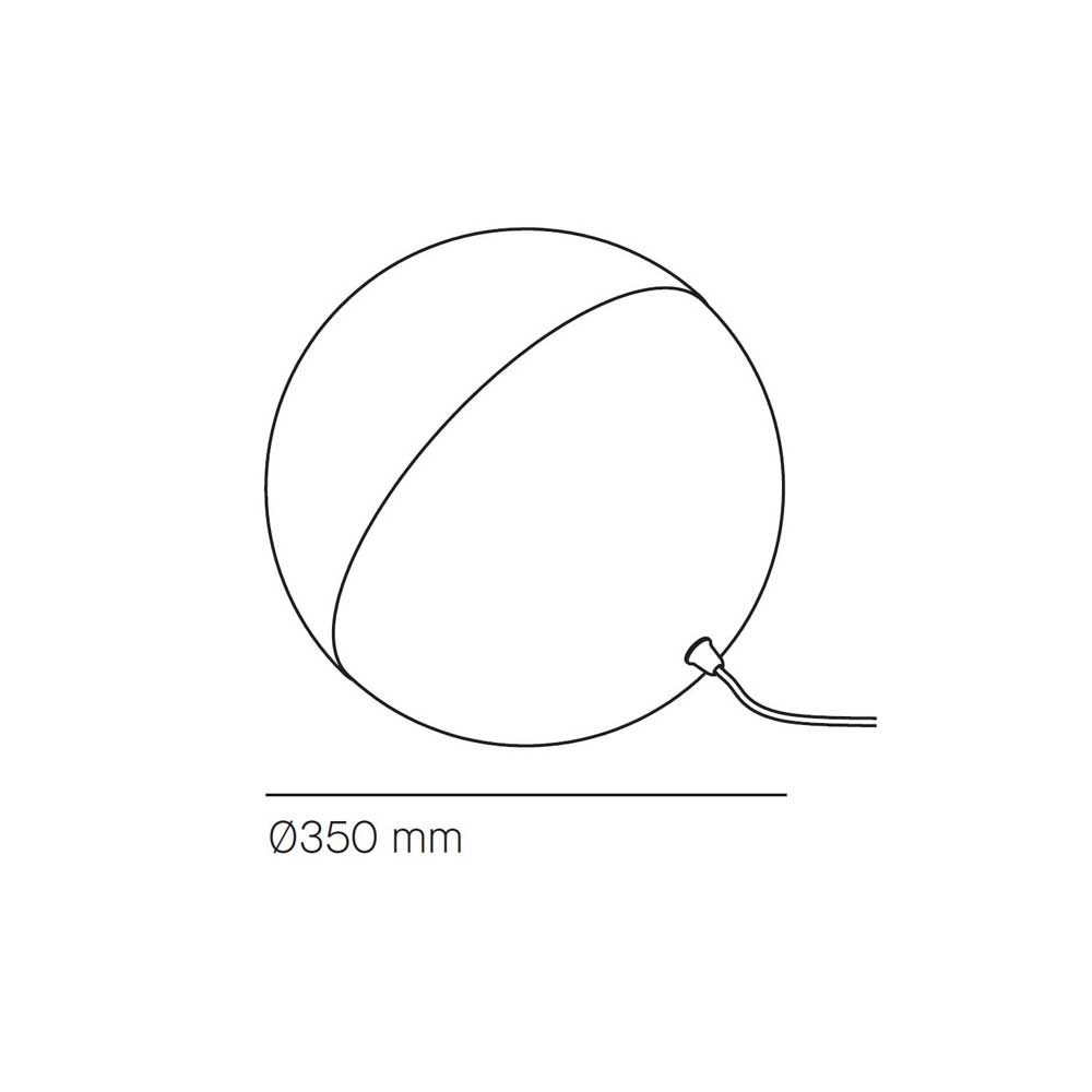 MLN Half Ersatzglas weiss