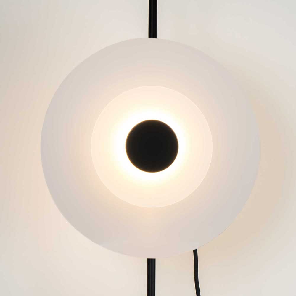 [6783] MLN Halos 36 F Leuchtenkopf schwarz