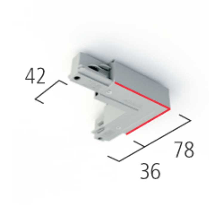 Winkel 90Ã¸ 3PH schwarz