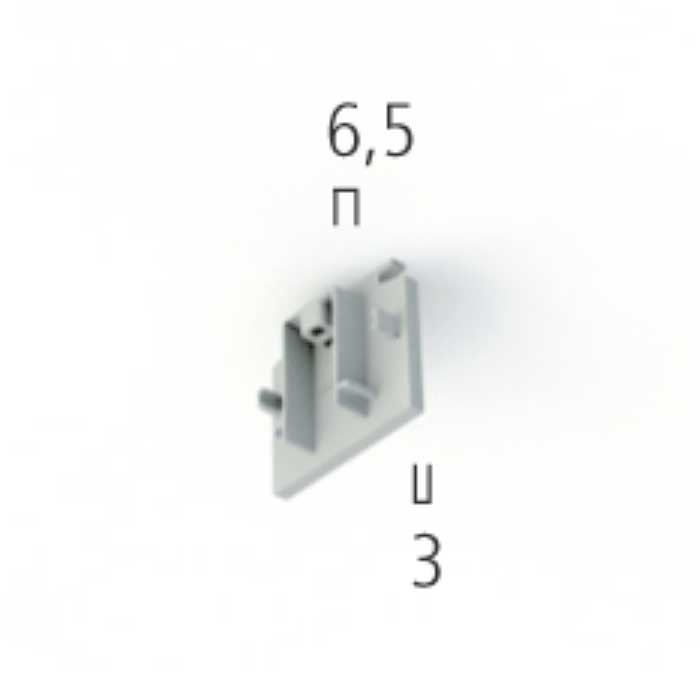 Endkappe 3PH schwarz