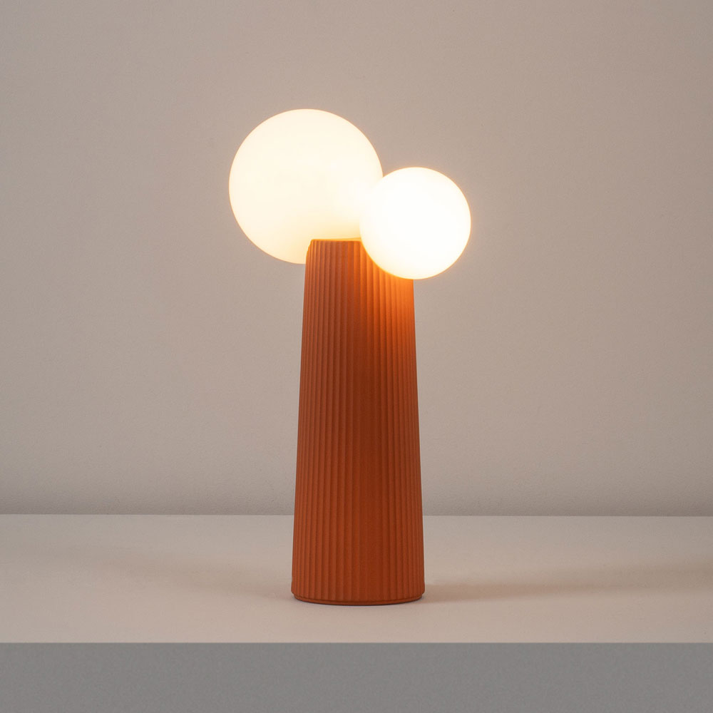 [7001] MLN Land T Tischleuchte mink (Mink / Visón)