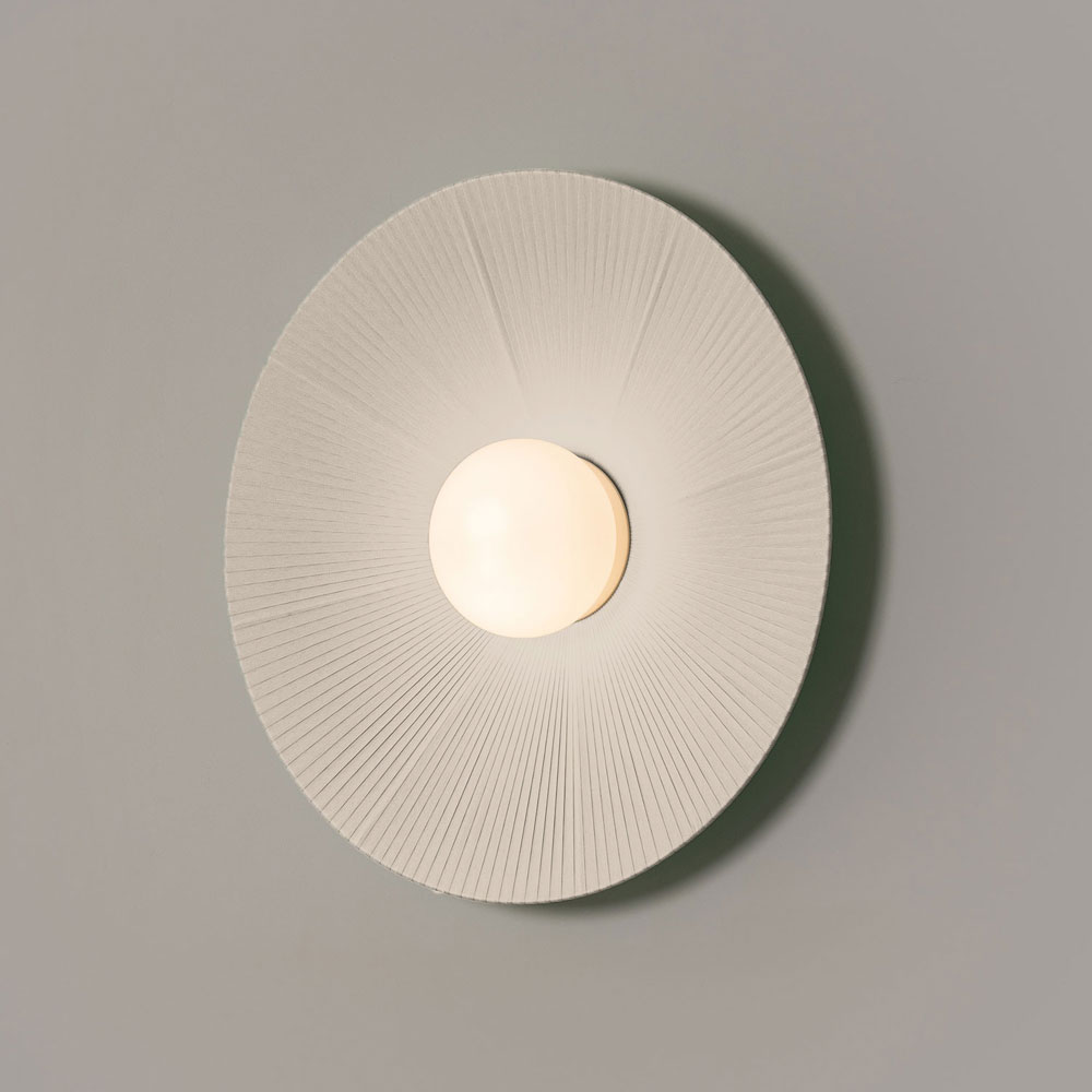 MLN Arctic Circle 45 creme Schirm weiss