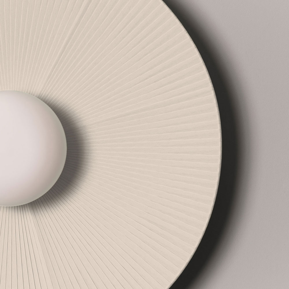 MLN Arctic Circle 55 creme Schirm weiss