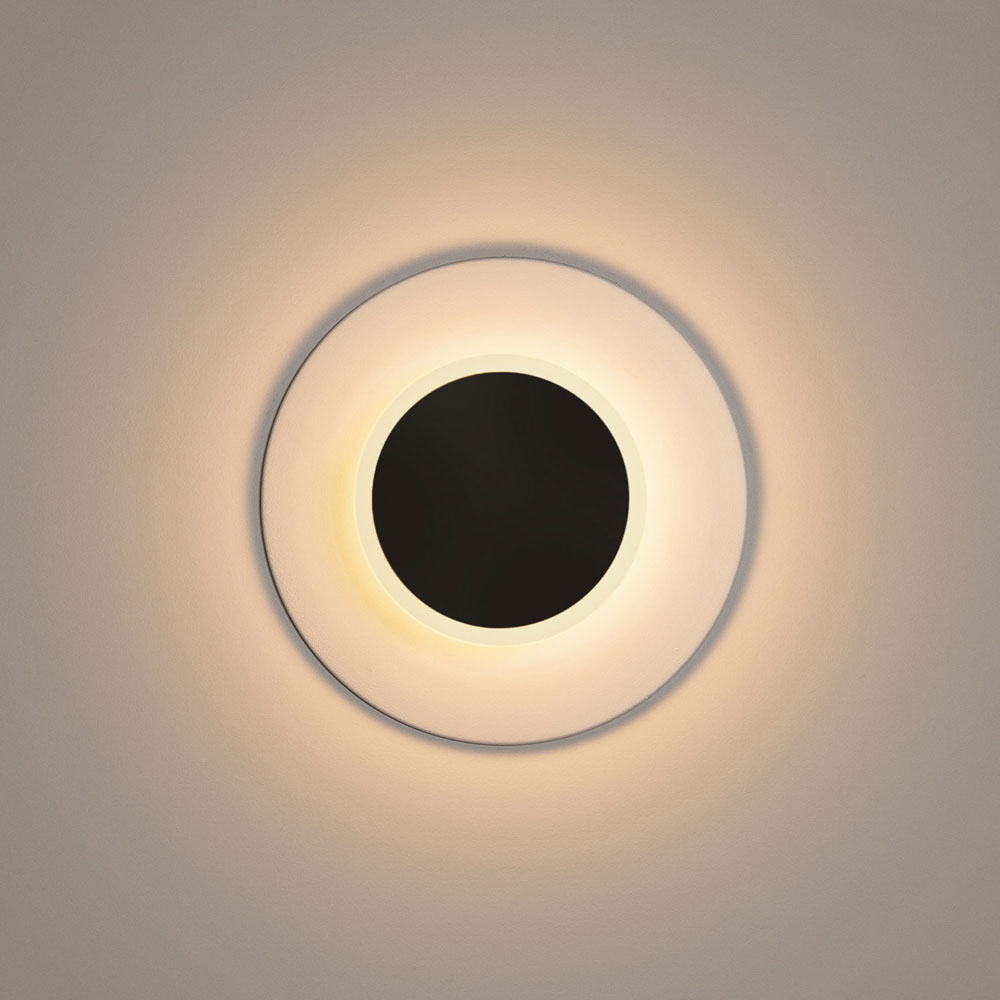 [7008] MLN Horizon W 25 Wandleuchte messing (Weiß)