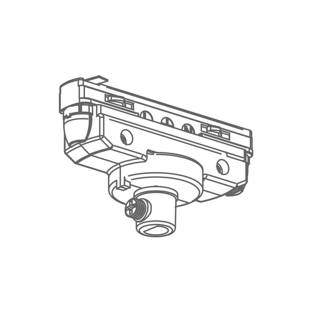 MLN Pendelleuchtenadapter 1PH schwarz