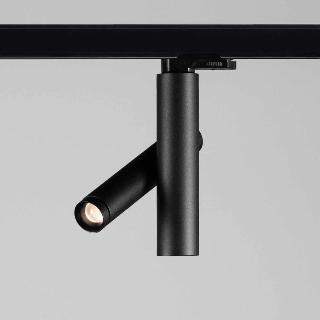 [15.5111.27A.002] Moi R TRC 3PH Stromschienenstrahler (DALI-2, 002/schwarz/RAL9005, 2700K / CRI98 Sunlight)