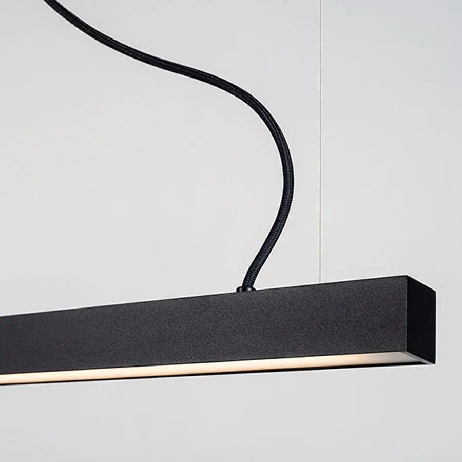[22.4102.T16.002] Thiny Slim Z Pendelaufbauleuchte (60 cm, SOFT (Opal Diffuser), DALI-2, 002/schwarz/RAL9005, 2700K / CRI98 Sunlight)
