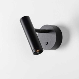 Wandaufbaustrahler MFLASK R K, dreh- und schwenkbar, Abstrahlwinkel einstellbar, integrierter Dimmer mit Flash-Memory, Sleeptimer